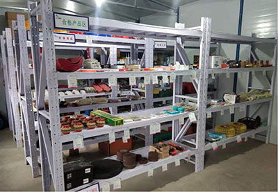 河北玉田熱電聯(lián)產(chǎn)項目材料庫區(qū)擺放