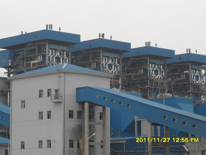 越南寧平（煤頭）化肥項(xiàng)目，電站裝置施工（安裝部分）