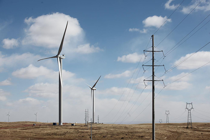 鞍鋼鲅魚圈風力發(fā)電項目